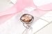 Weina Women's 925 Sterling Silver 11.98cttw Gemstone Filled Huge Morganite Ring Size 6 7 8 9 10