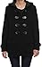 Meaneor Women's Plus Size Jacket Duffle Style Toggle Hoodie Pea Coat Top