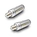 ELIVERN 25W Super Bright LED Corn Bulb, Brighter Than 200W Incandescent Bulb, E26 E27 2000lm 6500K Daylight for Home, Garage, Factory (2 Pack)