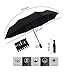 IHEX Auto Open Large Folding Umbrella Windproof Sunshade with Car Logo (Mercedes-Benz)