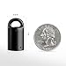 MagnetPal Heavy-Duty Neodymium Anti-Rust Magnet, Best for Magnetic Stud Finder / Key Organizer / Indoor and Outdoor Multi Uses, Black with Key Ring (SP-MPM1BK)