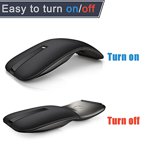 Wireless Mouse with USB Receive for Dell Microsoft PC Computer Laptop