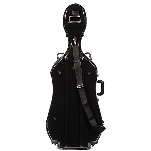 image for Bobelock 2000WX Black Fiberglass 4/4 Extra Large Cello Case