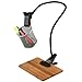 AFUNTA Universal 360 Degree Cellphone Stand Holder, Rotation Flexible Long Arms Gooseneck Lazy Bracket Compatible iPhone iPad GPS Samsung BlackBerry Devices -Black
