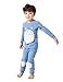 UniFriend Premium 100% COTTON Little Boys, Girls 2 Piece Pajama Set