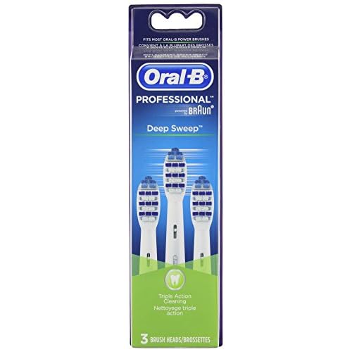 Oral-B Professional Deep Sweep Replacement Brush Head 3 Count image