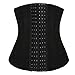 Ekouaer Workout Waist Trainer Corset - Waist Cincher Tummy Shaper Girdle 6 Hooks