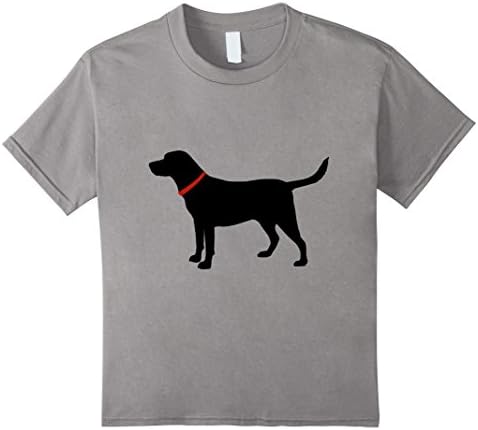 unisex-child Labrador Retriever, Black Lab 8 Slate