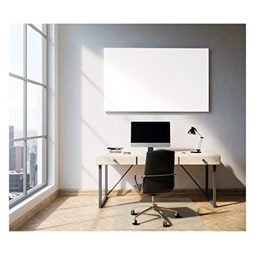 Amazon Basics Polycarbonate Heavy Duty Office Chair Mat for Carpets & Hard Floors 46 x 60Inch