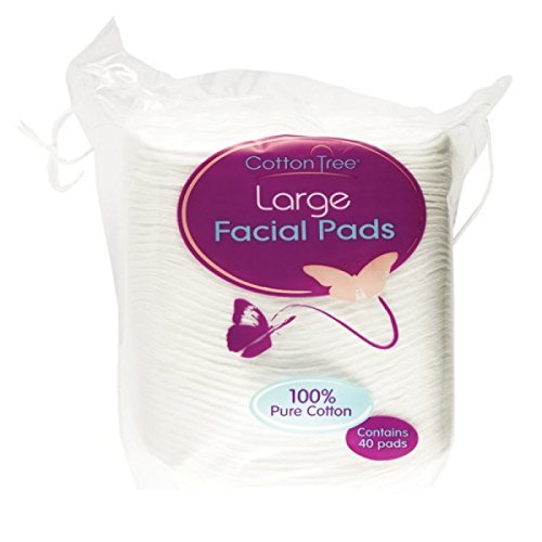 80 Large Cotton wool Facial Pads 2 Packs Of 40 Amazon.co.uk Kitchen