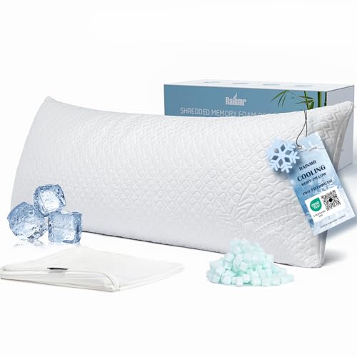 Rainmr Cooling Memory Foam Pillow