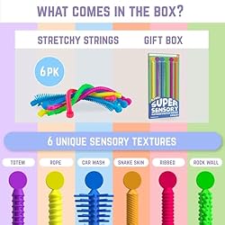 BUNMO Super Sensory Stretchy Stocking Stuffers 6pk