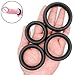 Dapen 4pcs Silicone Co Ckring for Sex for Man,Men's Lock Ring