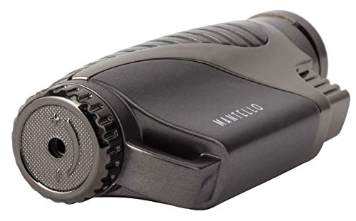 Mantello Ignite Triple Jet Flame Butane Torch Cigar Lighter