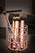 Set of 2, Round Iron Wire Metal Pen/Pencil Holder, Perfect for Stationary Makeup Organizer Holder for Office, School, Home, Rose Gold - by HK Creations