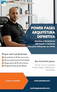 Livro Power Pages Arquitetura Definitiva: ALM • Governança • LGPD • PL-400/PL-600 | 400+ Páginas Práticas
