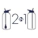 refresh2go 34oz Milestone Filtered Water Bottle, Purple