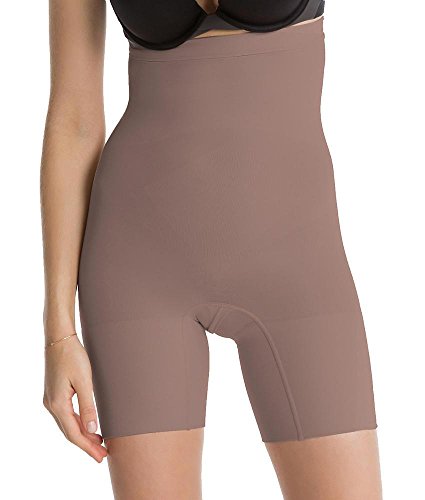 SPANX Power Series Medium Control Higher Power Short, XL, Taupe Tone