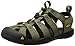 KEEN Men's Clearwater CNX Hybrid Shoe, Burnt Olive/Black, 10.5 M US