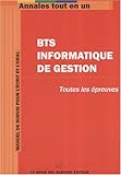 annales tout en un bts informatique de gestion by 