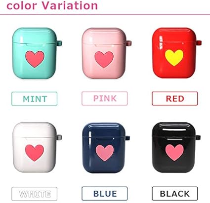 Amazon Airpodsケース ハート レッド Merry Gadget アクセサリ サプライ