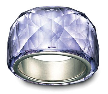 Swarovski Nirvana Petite Provence Lavender Ring