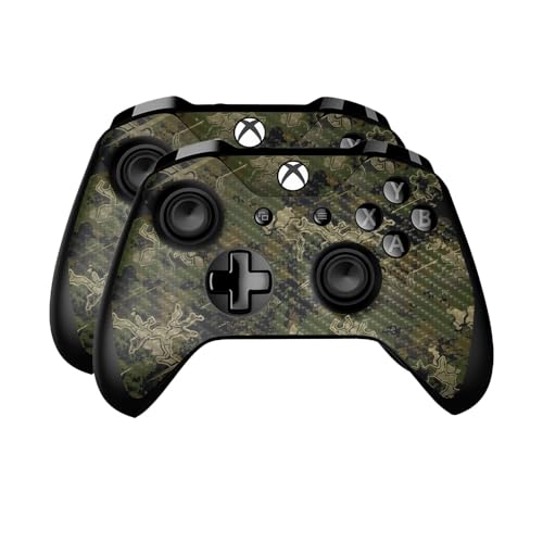 Carbon Fiber Skin Compatible with Microsoft Xbox One Controller (2 Pack) - Vipe…