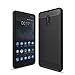 Nokia 6 Case,Mustaner Shock-Absorption Carbon Fiber Flexible TPU Rubber Soft Silicone Full-body Protective Cover for Nokia 6 (Black)