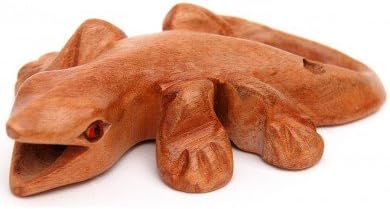 wooden lizard
