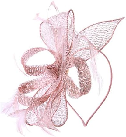 Hotstylezone Elegant Sinamay Headband Fascinator Hat Alice band Wedding,Ladies Day,Race Royal Ascot