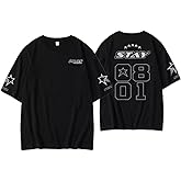 KPOP Skz Tshirt 5-Star New AlbumTee Minho Jisung Felix Hyunjin Bangchan Merch Tops for Women Men