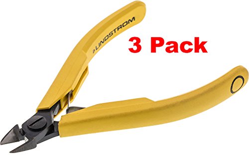 Lindstrom 8141 Flush, Small Head Side Cutter 3PK