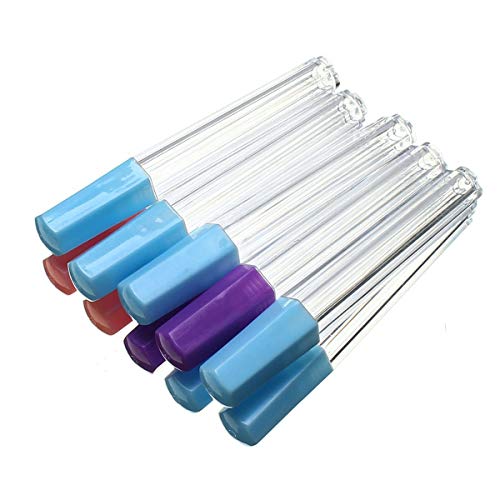 10Pcs Transparent Plastic Felting Sewing Needles Container Bottle - Hardware & Accessories Industrial Hardware - 10 x Bottle Notice: 1.Please Allow 1-3cm Error Due to Manual Measurement.Pls m-