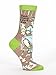 Blue Q Women's Novelty Crew Socks - Yeah, I have a dark side. (Womens Size 5-10)