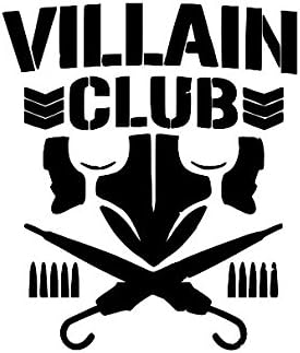 Villain Club Marty Scurll Wrestling Wrestler Vinyl Decal Bumper Computer Sticker Cling