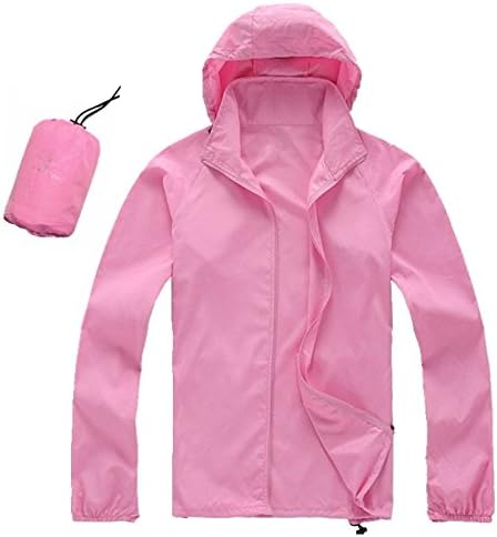 Hilarytt Apparel Women's New Lightweight Waterproof Rain Jacket