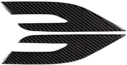 Pandiki Replacement For Toyota Camry 2018-2019 Headlight Trim Carbon Fiber Front Light Decor Sticker