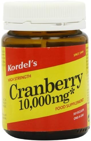 Kordel Nutrition Cranberry Vegcapsules 10000mg by Kordel Nutrition