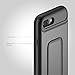 iPhone 7 Plus Case, YOUMAKER Full-body Rugged Belt Clip Holster Case with Built-in Screen Protector for Apple iPhone 7 Plus (2016) 5.5 inch - Black/Black