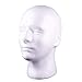 Styrofoam Male Head Stand Model Display Wig Hats Holder (Male)