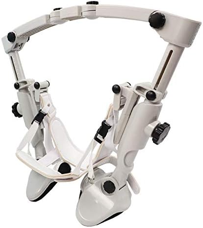 Cervical Traction Device Collar Neck, Traction Unit, Traction Hammock, Traction Mechanical Neck Support Aluminum Alloy Neck Tractor Portable Posture (inflator)