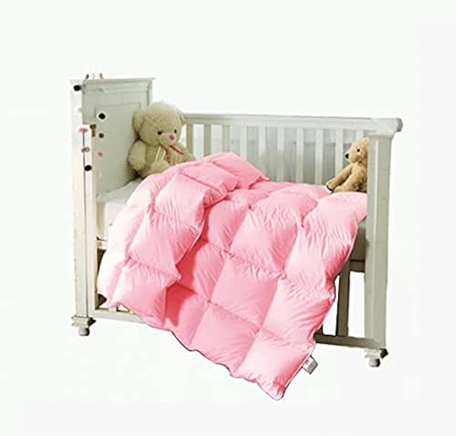 ROSE FEATHER Toddler/Travel/Crib Goose Down Comforter Duvet