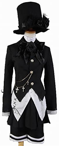 Halloween Outfit Hat Jacket Uniform Dress Cosplay Costume Set for Party Festival
