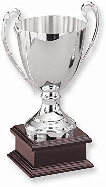 10.5 Silver-plated Wood Base Trophy