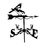 FAKEME Cast Iron Weather Vane Roof Mount Wind