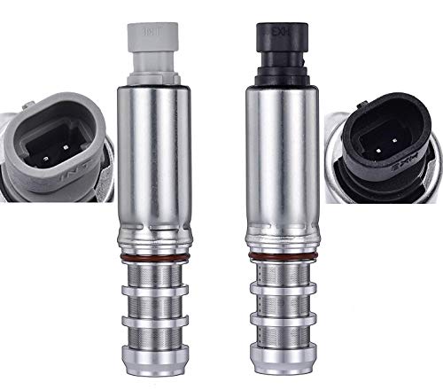 MKING Intake & Exhaust Camshaft Position Actuator Solenoid Valve Kit 12655420 12655421 for GM Chevy Cobalt Malibu HHR Equinox G5 G6 2.0L 2.2L 2.4L