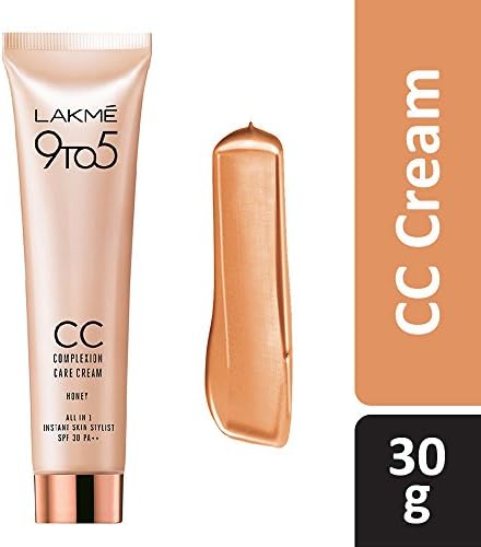 Lakme 9 to 5 Complexion Care CC Cream, Honey, 30g