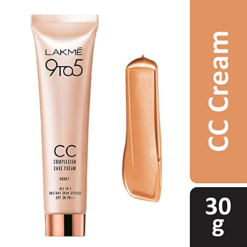 Lakme 9 to 5 Complexion Care CC Cream, Honey, 30g