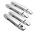 MaxMate 09-13 Toyota Venza/10-13 Prius/11-13 Sienna Chrome 4 Doors Handle Cover W/O Passenger Side Keyhole No Smart keyhole