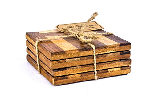 IntradeGlobal Wooden Coasters